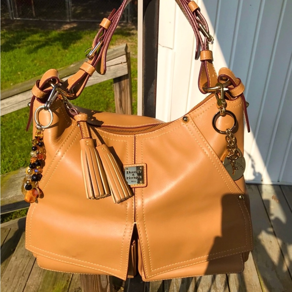 Dooney And Bourke Florentine Leather Clayton Bag